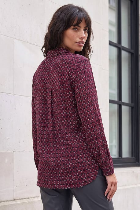 Geo Puff Print Shirt - Image 3