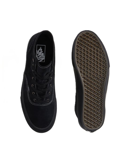 Vans Authentic Hi 2.0 Pig Suede Black Trainers - Image 4