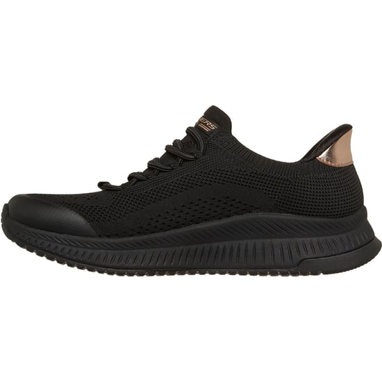 Skechers BOBS Sport Squad 4 Dire Step Polyester Women's Black Trainers - Image 4