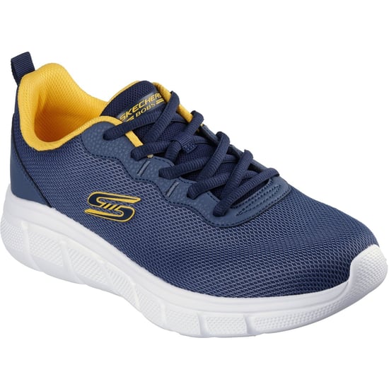 Skechers BOBS B Flex Icy Edge Textile Men's Navy Trainers - Image 1