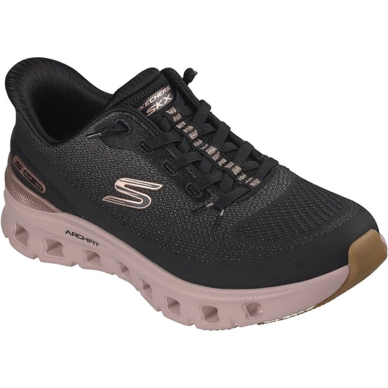 Skechers Arch Fit Glide-Step Pro Golden Pace Dam Black/Roséguld Sneakers - Image 1