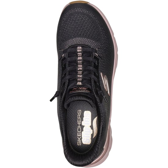 Skechers Arch Fit Glide-Step Pro Golden Pace Dam Black/Roséguld Sneakers - Image 3