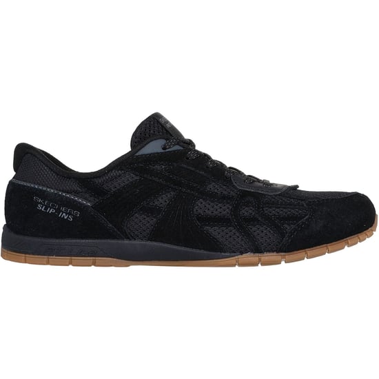 Skechers Retro Lite Oshare Läderskor för Kvinnor Svarta - Image 4
