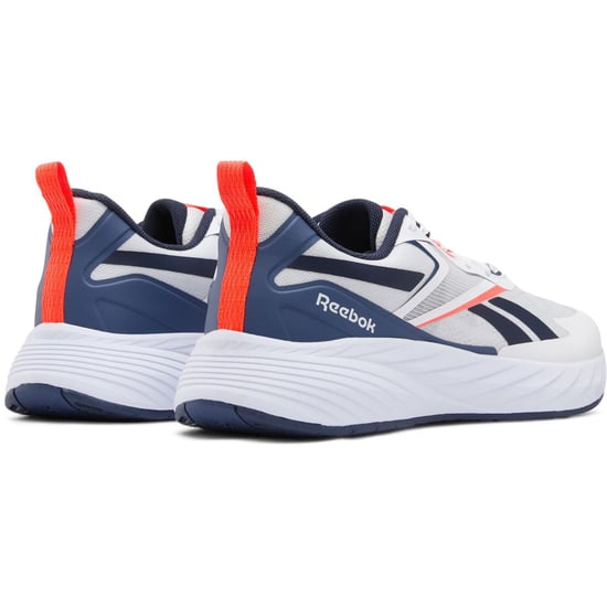 Reebok Verse Textile Herrskor Vita/Legacy Blue/Neon Cherry - Image 2