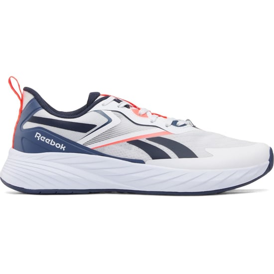 Reebok Verse Textile Herrskor Vita/Legacy Blue/Neon Cherry - Image 6