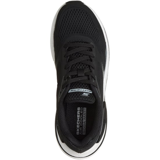 Skechers GO RUN Consistent Pro Corus Textil Dam Svart/Vit Träningsskor - Image 2
