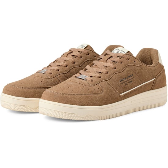 Jack & Jones Bump Polyuretan Herrsneakers Woodsmoke - Image 1