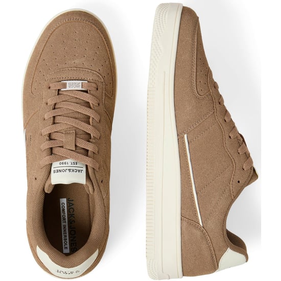 Jack & Jones Bump Polyuretan Herrsneakers Woodsmoke - Image 4
