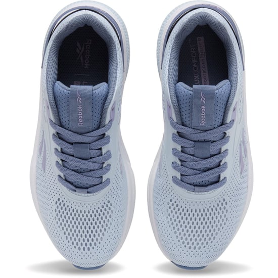 Reebok Relora Textile Women's Tranquil Blue/Purple/Hazy Blue Trainers - Image 4