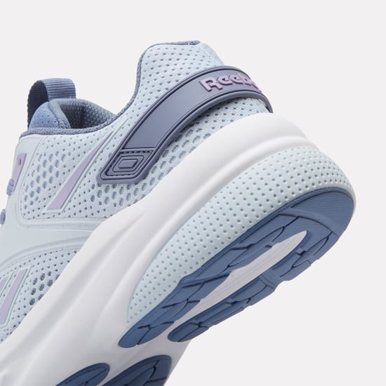 Reebok Relora Textile Women's Tranquil Blue/Purple/Hazy Blue Trainers - Image 6