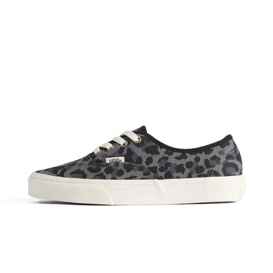 Vans Authentic Canvas Leopard Black/Pewter Trainers - Image 2