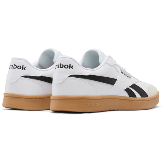 Reebok Forte Lounger Leather Men's White/Black/Chalk Trainers - Image 2