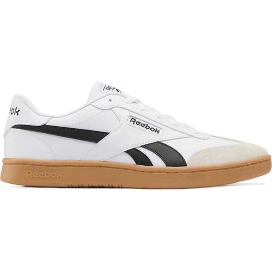 Reebok Forte Lounger Leather Men's White/Black/Chalk Trainers - Image 6