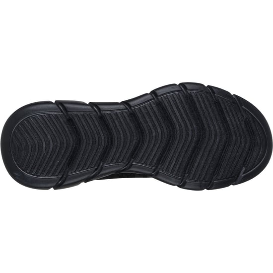 Skechers BOBS B Flex Icy Edge Textile Men's Black Trainers - Image 2
