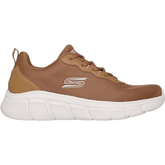 Skechers BOBS B Flex Icy Edge Textile Men's Chestnut Trainers - Image 4