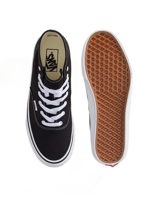 Vans Authentic Hi 2.0 Canvas Black/True White Trainers - Image 3