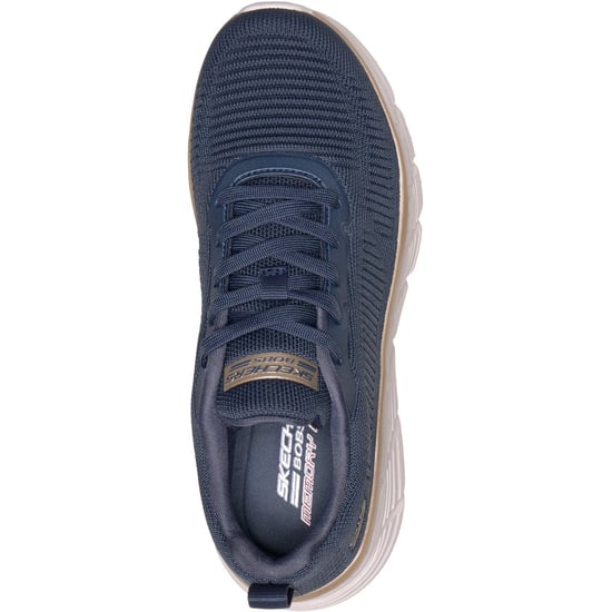 Skechers Bobs B Flex Hi Flying Textile Women's Navy/Gold Trainers - Image 3