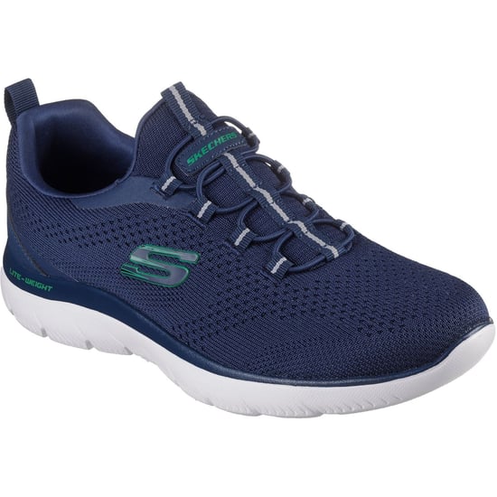 Skechers Summits Tallo Textiel Heren Sneakers Navy - Image 1