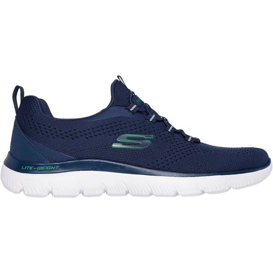 Skechers Summits Tallo Textiel Heren Sneakers Navy - Image 4