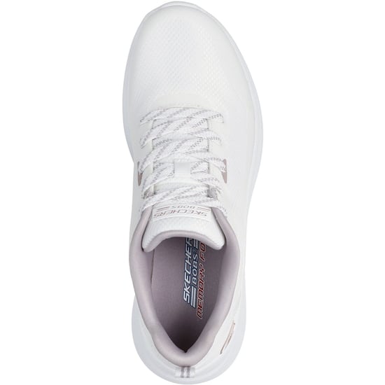 Skechers BOBS Moda Flex Textil Dam Vita Träningsskor - Image 3