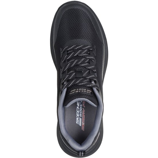 Skechers Bobs Moda Flex Textile Women's Black Trainers - Image 3