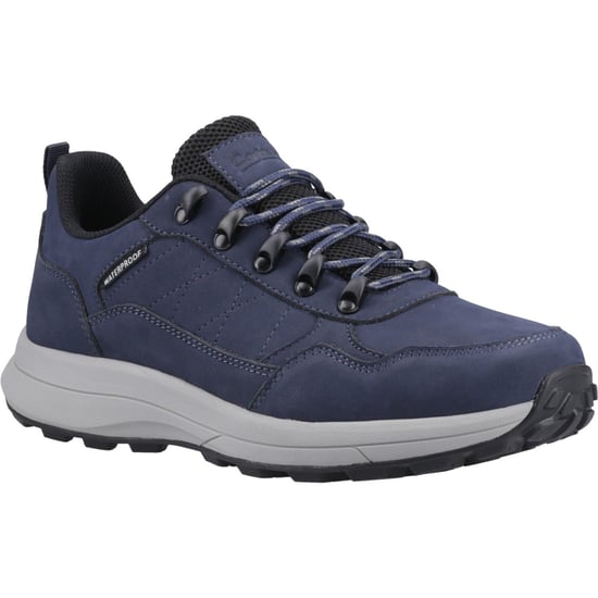 Cotswold Elmfield Nubuck Men's Navy Trainers - Image 1