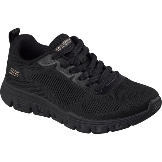 Skechers BOBS B Lite Textile Women's Black Trainers - Image 1