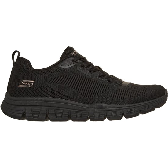 Skechers BOBS B Lite Textile Women's Black Trainers - Image 4