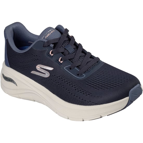 Skechers Arch Fit 3.0 Easy Flow Textiele Dames Navy Sneakers - Image 1