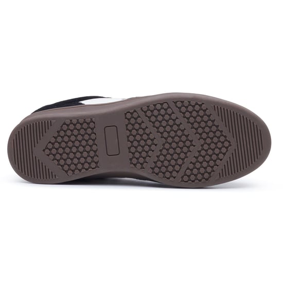 Hush Puppies Maura Suede Women's Black/White Trainers - Image 4