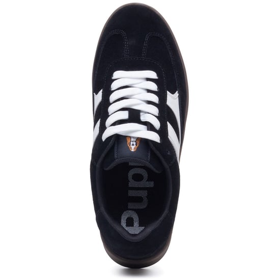Hush Puppies Maura Suede Women's Black/White Trainers - Image 5