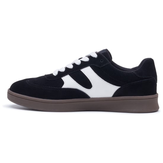 Hush Puppies Maura Suede Women's Black/White Trainers - Image 6