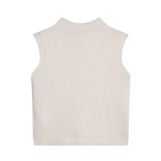 Ted Baker Rondher Rose Button Elfenbensvit Rund Halsringning Linne - Image 2