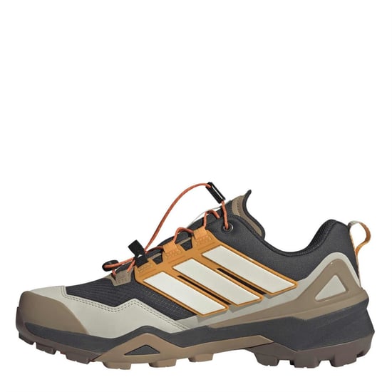 Men's adidas Skychaser GORE TEX Hiking Shoes Mens in Carbon/White - Image 2