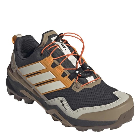 Men's adidas Skychaser GORE TEX Hiking Shoes Mens in Carbon/White - Image 3