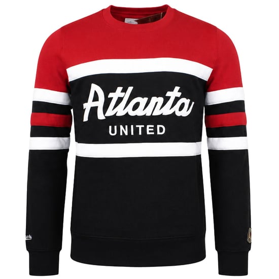 Mitchell & Ness MLS Atlanta United Mens Red/Black Sweater - Image 1