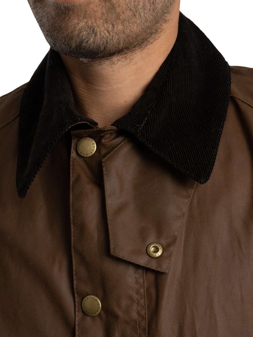 Barbour Ashby Wax-Jack, Bruin - Image 6