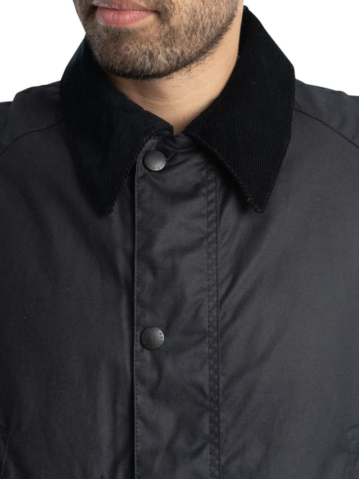Barbour Ashby Wax-Jack, Blauw - Image 5