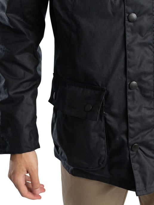 Barbour Ashby Wax-Jack, Blauw - Image 6