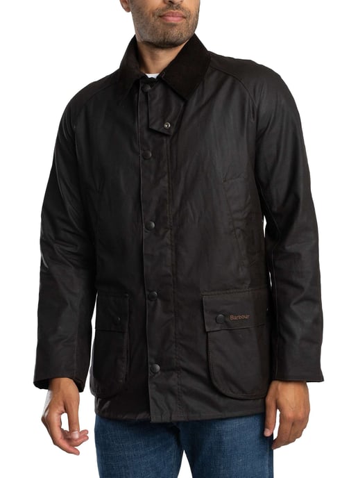 Barbour Ashby Wax-Jack, Zwart - Image 2