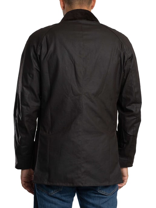 Barbour Ashby Wax-Jack, Zwart - Image 3