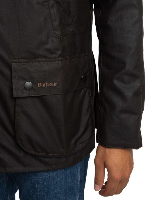 Barbour Ashby Wax-Jack, Zwart - Image 5