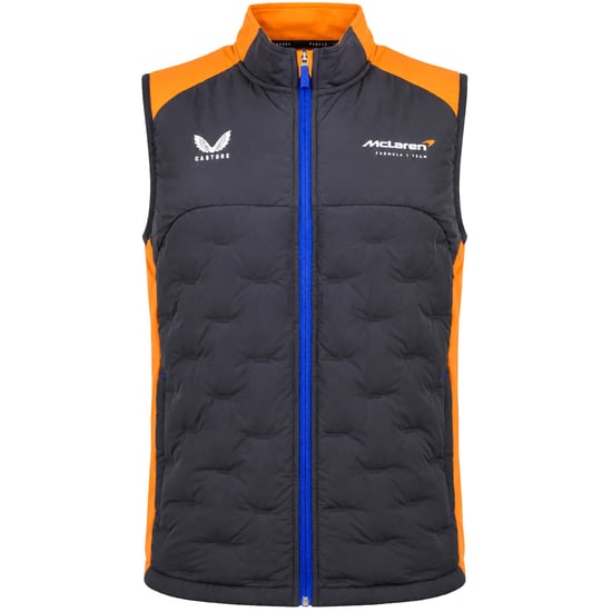 Castore McLaren Formula 1 Team Mens Black Gilet - Image 1