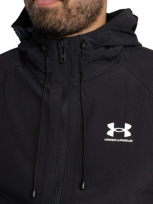 Under Armour Vibe Geweven Jas, Zwart - Image 5