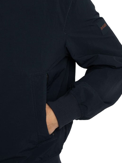 BOSS Open Lichtgewicht Jas, Blauw - Image 4