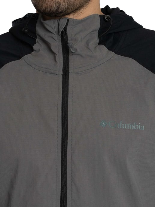 Columbia Tech II Wind Full Zip Jacket, Black - Image 5