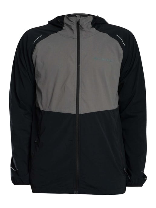 Columbia Tech II Wind Full Zip Jacket, Black - Image 6