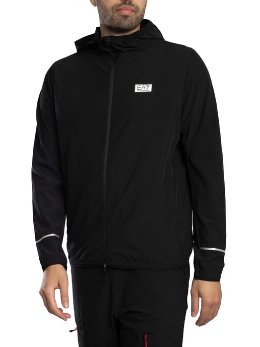 EA7 Lichtgewicht Logojack, Zwart - Image 2