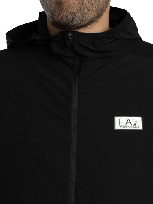 EA7 Lichtgewicht Logojack, Zwart - Image 5