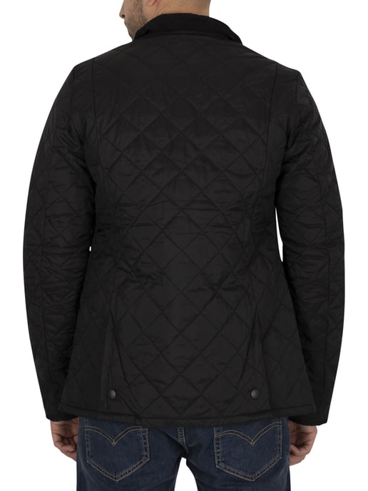 Barbour Heritage Liddesdale Gewatteerd Jack, Zwart - Image 3